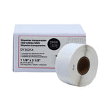 Dymo 30254 Clear Labels, Roll of 130