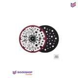 6" Velcro Xtract™ Hookit™ Low Profile Backing Pad for Clean Sanding Finishing Discs - 53 Holes